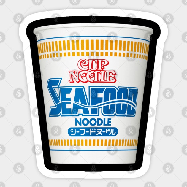 Seafood Sticker by MusicGameShirts